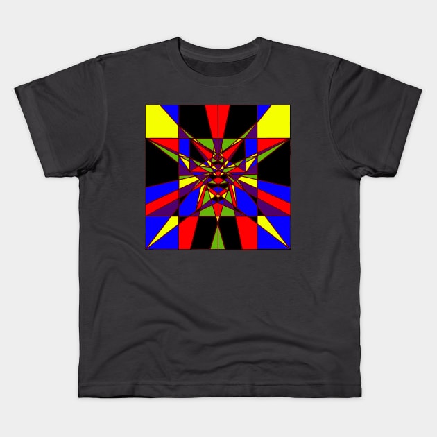 Geometric Kids T-Shirt by theerraticmind